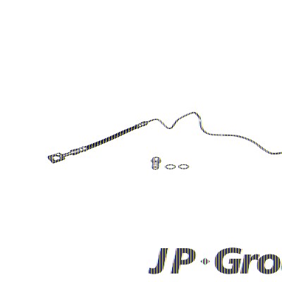 Jp Group Bremsschlauch Hinterachse links [Hersteller-Nr. 1161500270] für Audi, Seat, Skoda, VW von JP GROUP