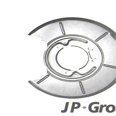 Jp Group Deckblech, Bremsscheibe hinten links [Hersteller-Nr. 1464200170] für BMW von JP GROUP