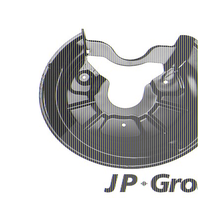 Jp Group Deckblech Bremsscheibe Hinten links [Hersteller-Nr. 1164300570] für Audi, Seat, Skoda, VW von JP GROUP
