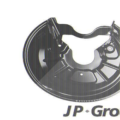 Jp Group Deckblech Bremsscheibe hinten rechts [Hersteller-Nr. 1164300580] für Audi, Seat, Skoda, VW von JP GROUP