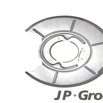 Jp Group Deckblech Bremsscheibe hinten rechts [Hersteller-Nr. 1464200180] für BMW von JP GROUP