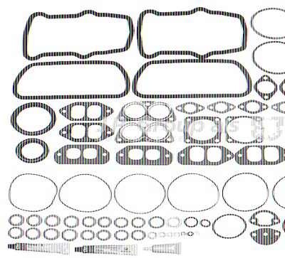 Jp Group Dichtungsvollsatz, Motor [Hersteller-Nr. 1118900112] für VW von JP GROUP