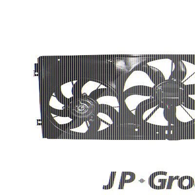 Jp Group Elektromotor, Kühlerlüfter [Hersteller-Nr. 1199106600] für Seat, Skoda, VW von JP GROUP