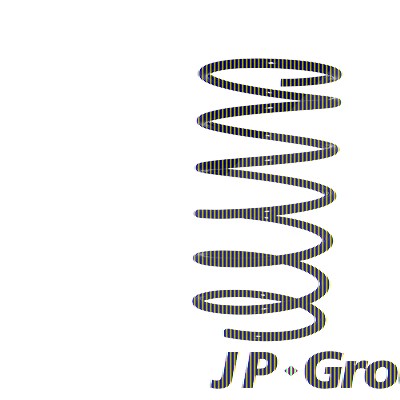 Jp Group Fahrwerksfeder [Hersteller-Nr. 4142201600] für Citroën, Peugeot von JP GROUP
