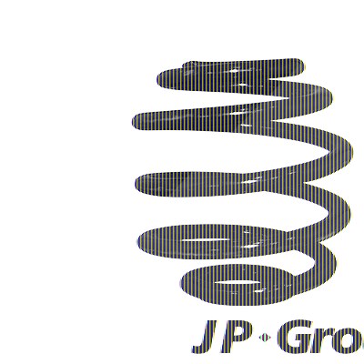 Jp Group Fahrwerksfeder [Hersteller-Nr. 1152202100] für Seat, VW von JP GROUP