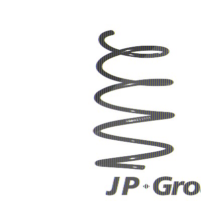 Jp Group Fahrwerksfeder [Hersteller-Nr. 1342200500] für Mercedes-Benz von JP GROUP