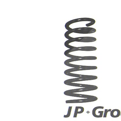 Jp Group Fahrwerksfeder [Hersteller-Nr. 1352202200] für Mercedes-Benz von JP GROUP