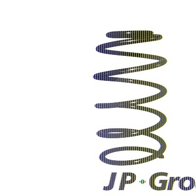 Jp Group Fahrwerksfeder [Hersteller-Nr. 1142202700] für Seat, VW von JP GROUP