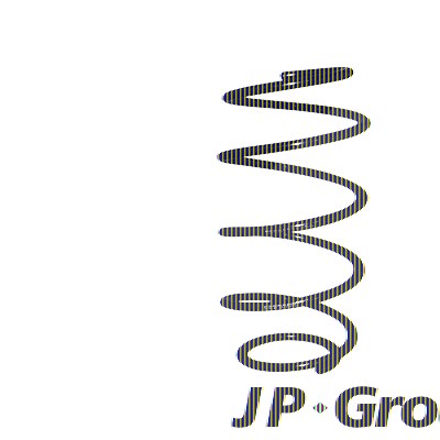 Jp Group Fahrwerksfeder [Hersteller-Nr. 1142202800] für Seat, Skoda, VW von JP GROUP
