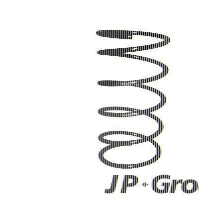 Jp Group Fahrwerksfeder Vorderachse [Hersteller-Nr. 1542200800] für Ford, Mazda von JP GROUP