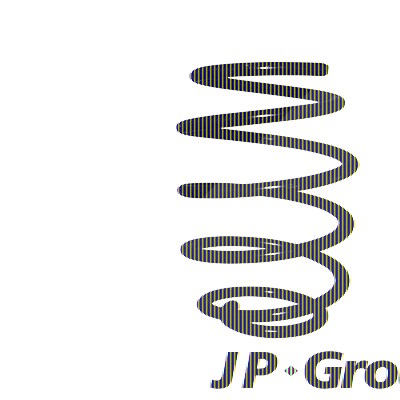 Jp Group Fahrwerksfeder [Hersteller-Nr. 1142202600] für VW von JP GROUP