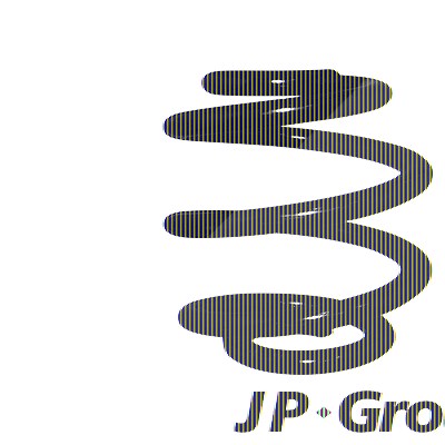 Jp Group Fahrwerksfeder [Hersteller-Nr. 1152201600] für VW von JP GROUP