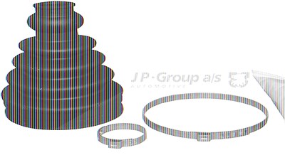 Jp Group Faltenbalgsatz, Antriebswelle [Hersteller-Nr. 1143700110] für Audi, Seat, Volvo, VW von JP GROUP