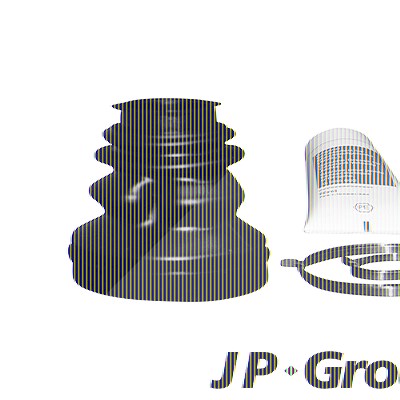 Jp Group Faltenbalgsatz, Antriebswelle [Hersteller-Nr. 3143700410] für Citroën, Peugeot von JP GROUP