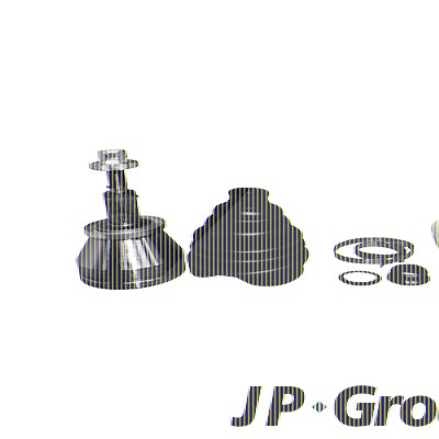 Jp Group Gelenksatz, Antriebswelle [Hersteller-Nr. 1143302410] für Audi, Seat, Skoda, VW von JP GROUP