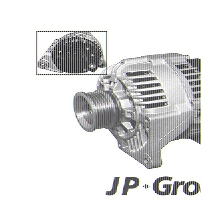 Jp Group Generator 90A [Hersteller-Nr. 1190101400] für Audi, VW von JP GROUP