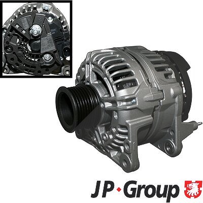 Jp Group Generator 70 A [Hersteller-Nr. 1190102800] für Audi, Seat, Skoda, VW von JP GROUP