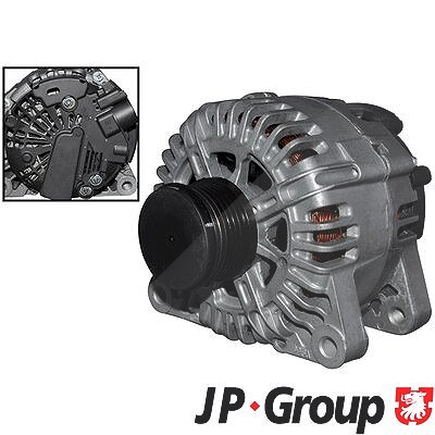 Jp Group Generator [Hersteller-Nr. 3190100700] für Citroën, Fiat, Lancia, Peugeot, Suzuki von JP GROUP