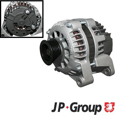 Jp Group Generator [Hersteller-Nr. 1290101500] für Opel, Vauxhall von JP GROUP