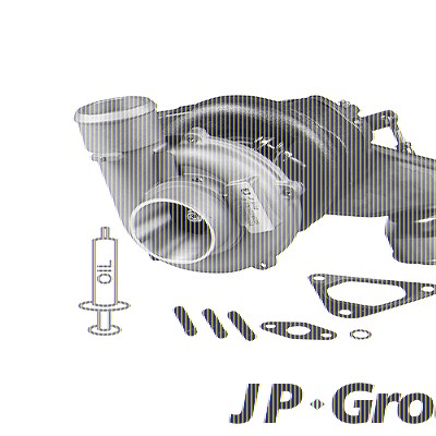 Jp Group Lader, Aufladung [Hersteller-Nr. 1317400300] für Mercedes-Benz von JP GROUP