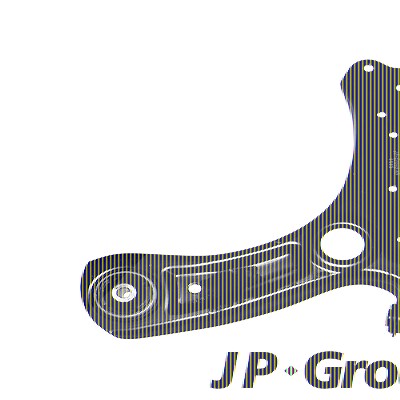 Jp Group Lenker, Radaufhängung [Hersteller-Nr. 1140107670] für Audi, Seat, Skoda, VW von JP GROUP