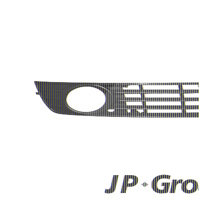 Jp Group Lüftungsgitter, Stoßfänger [Hersteller-Nr. 1184501480] für Audi von JP GROUP