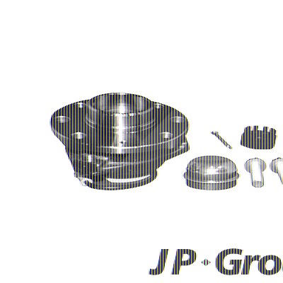 Jp Group Radlagersatz inkl. Radnabe Vorderachse [Hersteller-Nr. 1241400900] für Opel von JP GROUP