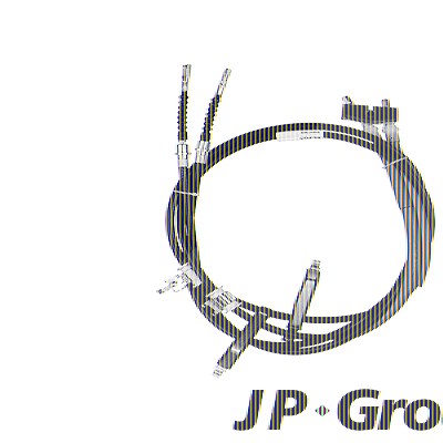 Jp Group Seilzug, Feststellbremse [Hersteller-Nr. 1570303400] für Ford von JP GROUP
