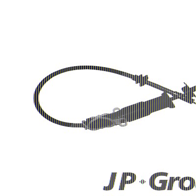 Jp Group Seilzug, Kupplungsbetätigung [Hersteller-Nr. 1170201600] für Seat, VW von JP GROUP
