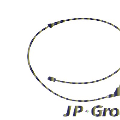 Jp Group Sensor, Raddrehzahl Hinterachse [Hersteller-Nr. 1197100200] für VW von JP GROUP