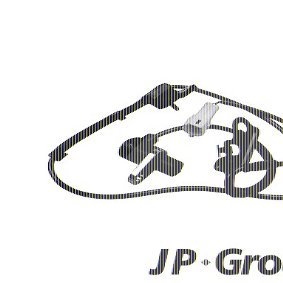 Jp Group Sensor, Raddrehzahl [Hersteller-Nr. 4897100180] für Toyota von JP GROUP