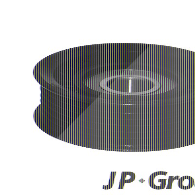 Jp Group Spannrolle, Keilrippenriemen [Hersteller-Nr. 1518303500] für Ford, Mazda, Volvo von JP GROUP