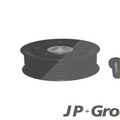 Jp Group Spannrolle, Keilrippenriemen [Hersteller-Nr. 1318302100] für Mercedes-Benz von JP GROUP