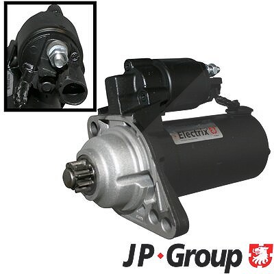 Jp Group Starter [Hersteller-Nr. 1190304100] für Audi, Seat, Skoda, VW von JP GROUP