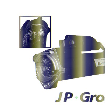 Jp Group Starter [Hersteller-Nr. 1190305100] für Audi, Seat, Skoda von JP GROUP