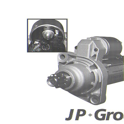 Jp Group Starter [Hersteller-Nr. 1190303900] für Audi, Seat, Skoda, VW von JP GROUP