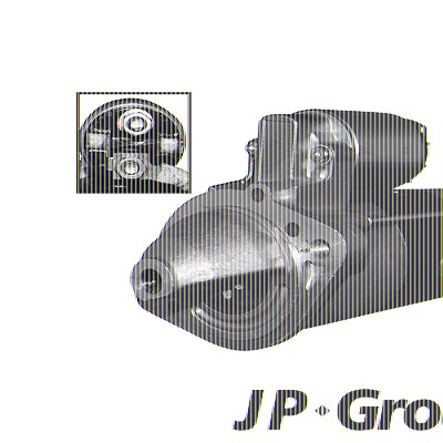 Jp Group Starter [Hersteller-Nr. 3990300900] für Hyundai, Kia, Mitsubishi von JP GROUP