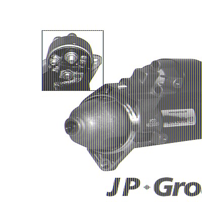 Jp Group Starter [Hersteller-Nr. 1290300900] für Opel, Saab von JP GROUP