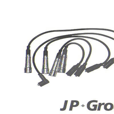 Jp Group Zündleitungssatz [Hersteller-Nr. 1192000510] für VW von JP GROUP