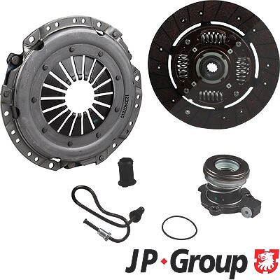 Jp Group Kupplungssatz [Hersteller-Nr. 1230407210] für Opel, Saab, Vauxhall von JP GROUP