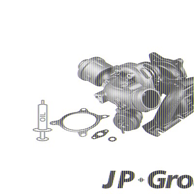 Jp Group Lader, Aufladung [Hersteller-Nr. 1117402800] für Audi, Seat von JP GROUP