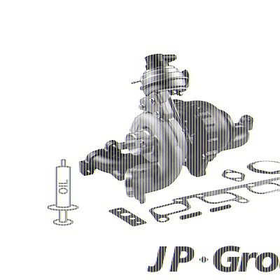 Jp Group Lader, Aufladung [Hersteller-Nr. 1117404600] für Audi, Seat, Skoda, VW von JP GROUP