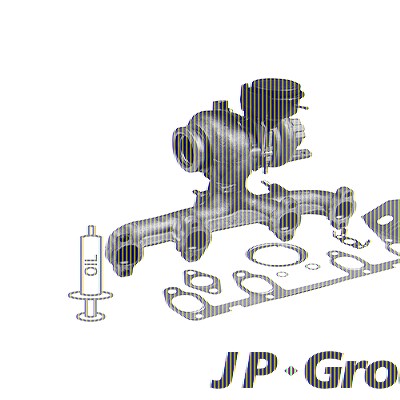 Jp Group Lader, Aufladung [Hersteller-Nr. 1117406600] für Audi, Seat, VW von JP GROUP