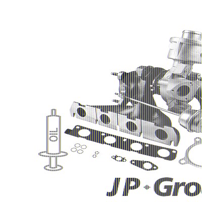 Jp Group Lader, Aufladung [Hersteller-Nr. 1117407500] für Audi, Seat von JP GROUP