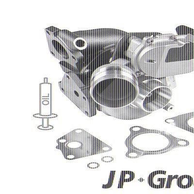 Jp Group Lader, Aufladung [Hersteller-Nr. 1117409000] für Audi, VW von JP GROUP