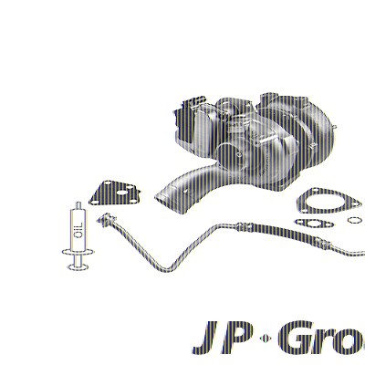 Jp Group Lader, Aufladung [Hersteller-Nr. 1117800210] für Audi, VW von JP GROUP