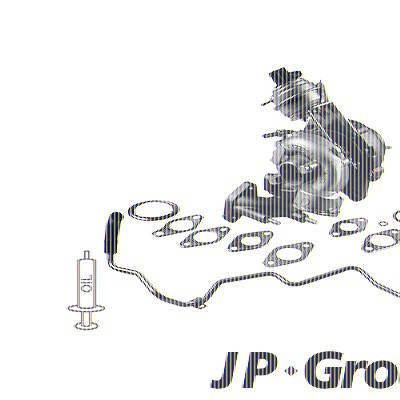 Jp Group Lader, Aufladung [Hersteller-Nr. 1117800910] für Audi, Seat, Skoda, VW von JP GROUP