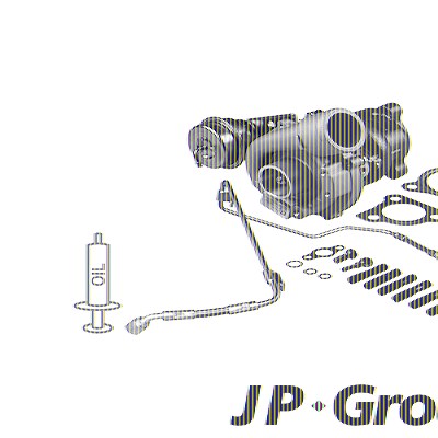 Jp Group Lader, Aufladung [Hersteller-Nr. 1117801710] für Audi, VW von JP GROUP