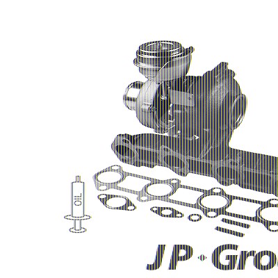 Jp Group Lader, Aufladung [Hersteller-Nr. 1217400500] für Opel von JP GROUP
