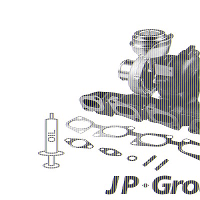 Jp Group Lader, Aufladung [Hersteller-Nr. 1217400600] für Cadillac, Fiat, Opel, Saab von JP GROUP